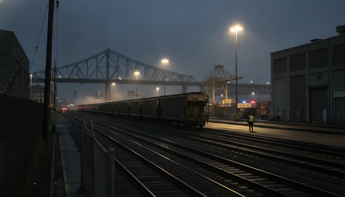 Cover Image for Port De Montréal Accident Ferroviaire: Chef De Train Tué