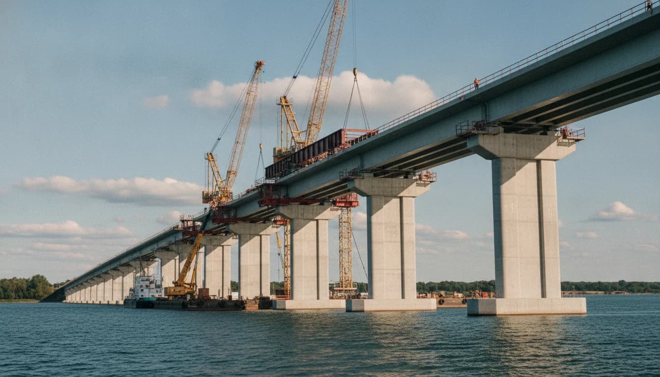 Cover Image for ÎLe-aux-Tourtes Bridge Reconstruction Progresses