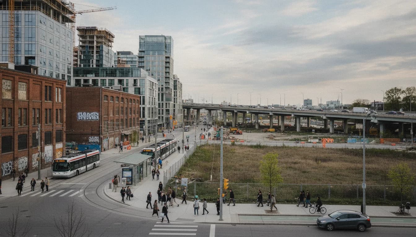 Cover Image for Saint-Laurent Advances Two Transit-Oriented Gateway Plans