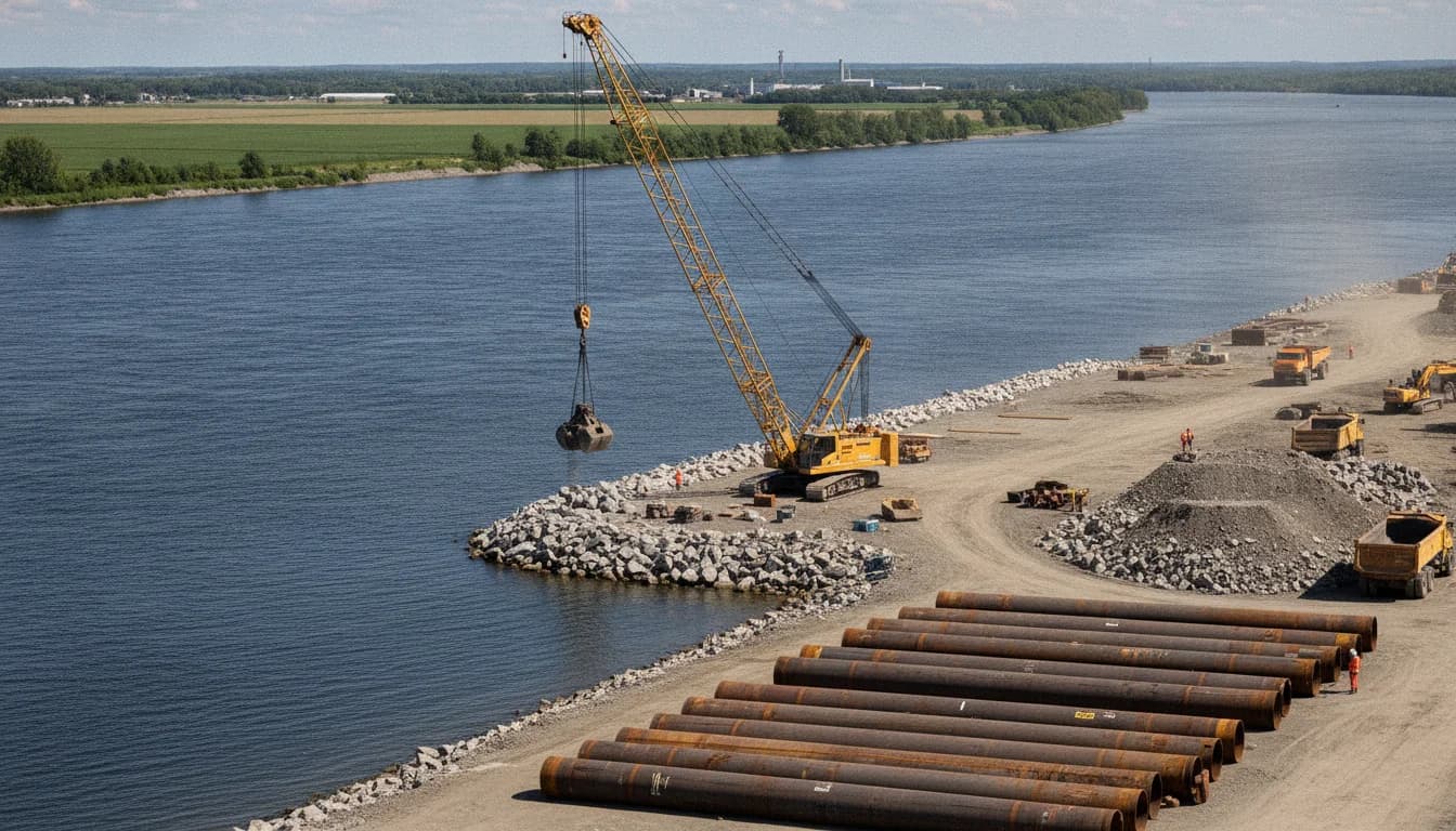 Cover Image for Montréal's Contrecœur Terminal Expansion Begins Construction