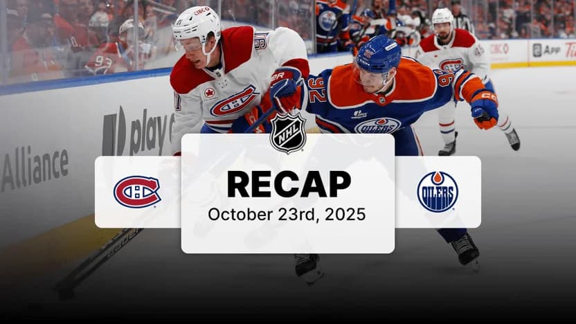 Cover Image for Montreal Canadiens vs Edmonton Oilers - December 15, 2025