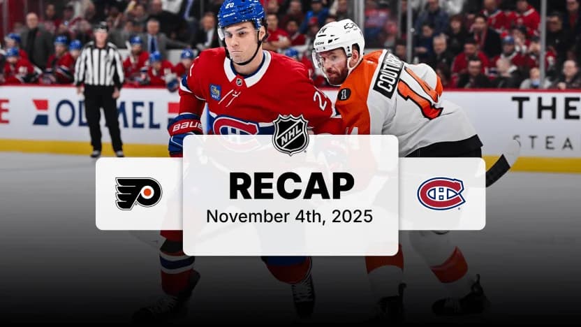 Cover Image for Montreal Canadiens vs Philadelphia Flyers - December 17, 2025