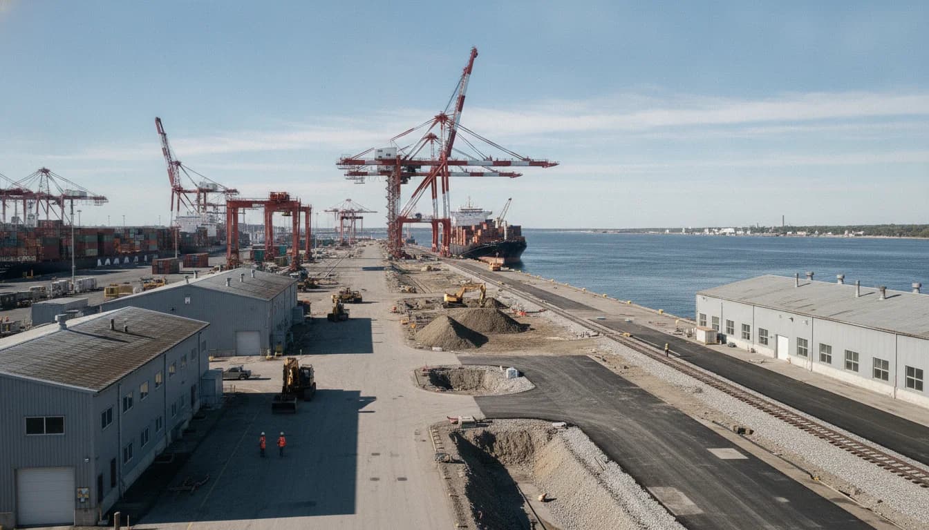 Cover Image for QSL Container Terminal Port of Québec Project Announced